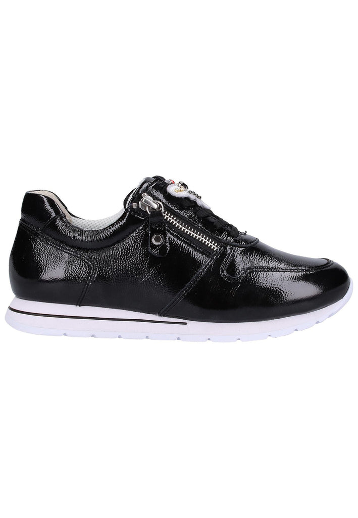Gabor Sneaker Lederimitat Schwarz - surf4shoes