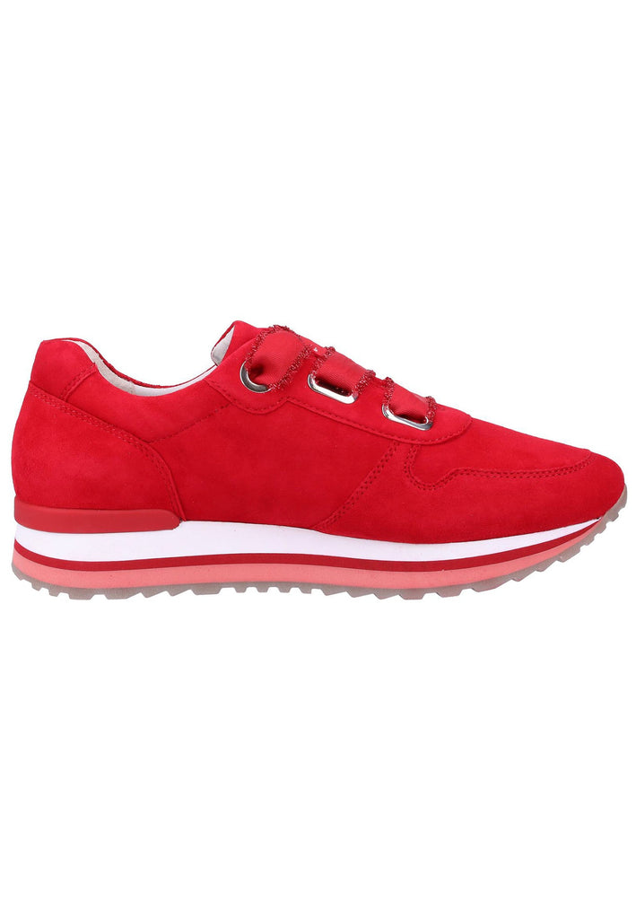 Gabor Sneaker Leder Rot - surf4shoes