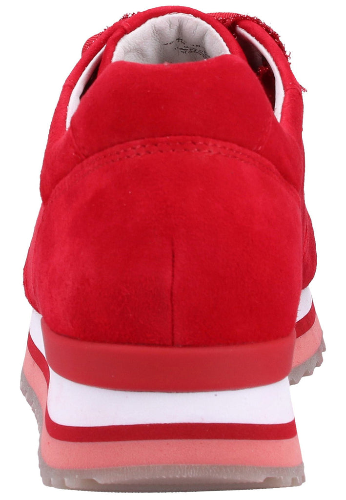 Gabor Sneaker Leder Rot - surf4shoes
