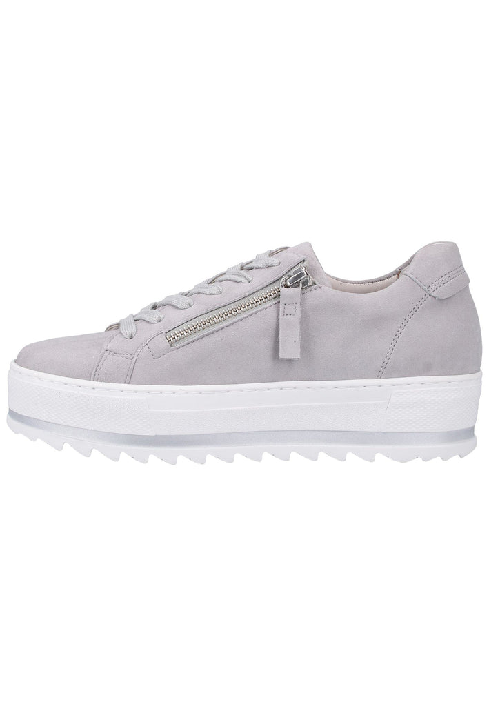 Gabor Sneaker Leder Hellgrau - surf4shoes