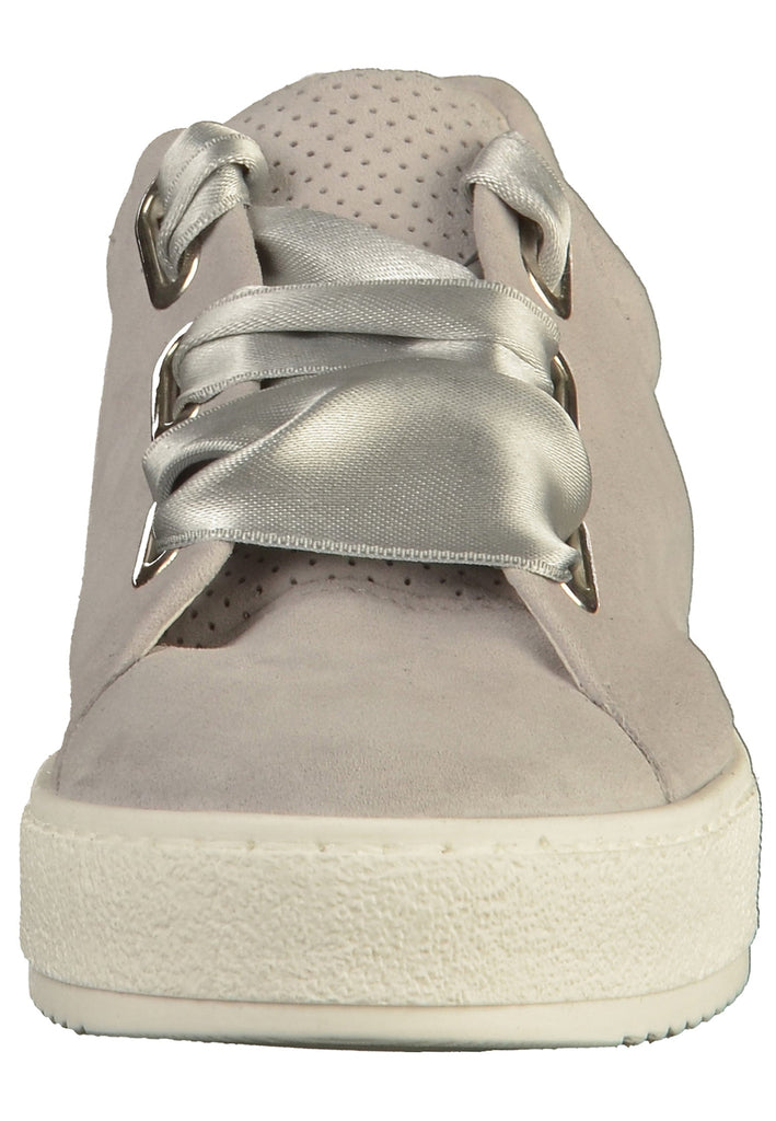 Gabor Sneaker Nubukleder Hellgrau - surf4shoes