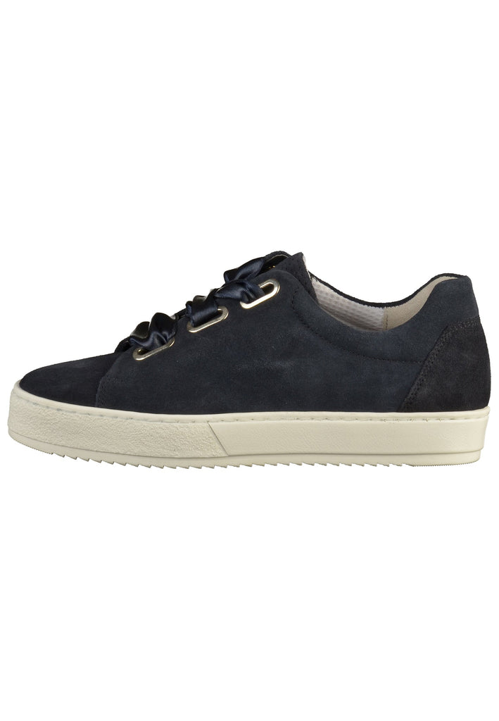 Gabor Sneaker Veloursleder Blau - surf4shoes