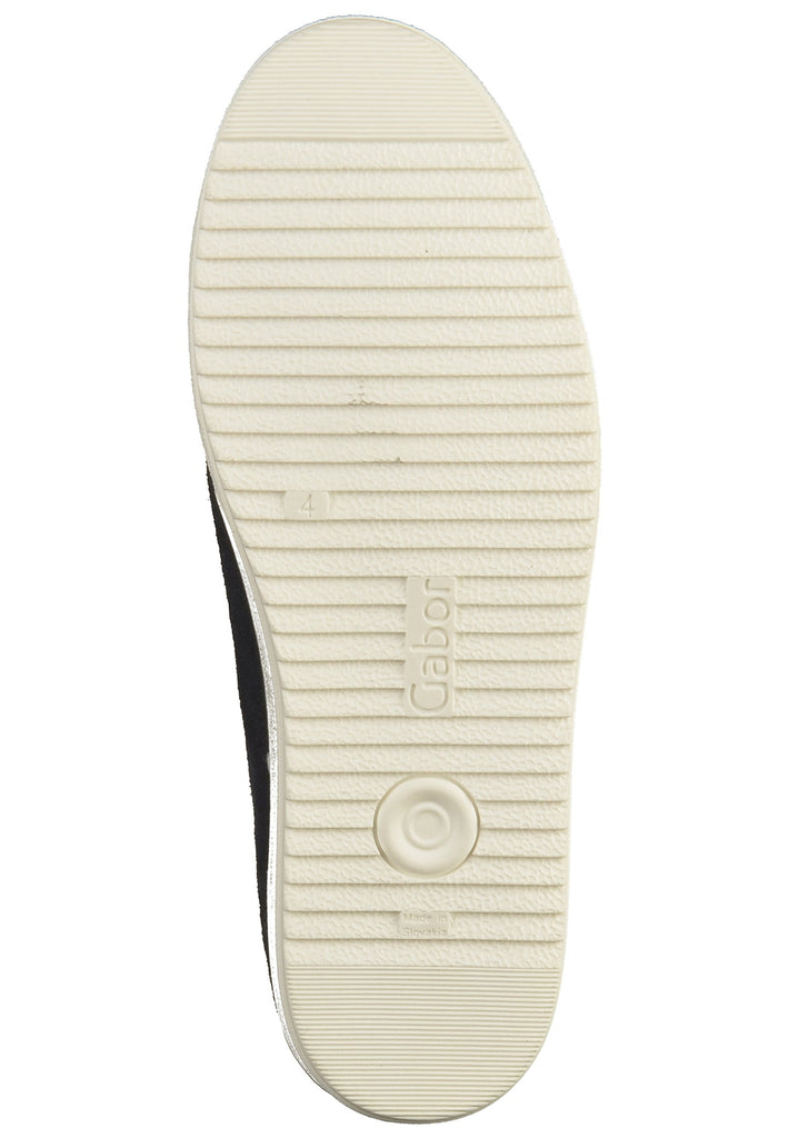 Gabor Sneaker Veloursleder Blau - surf4shoes