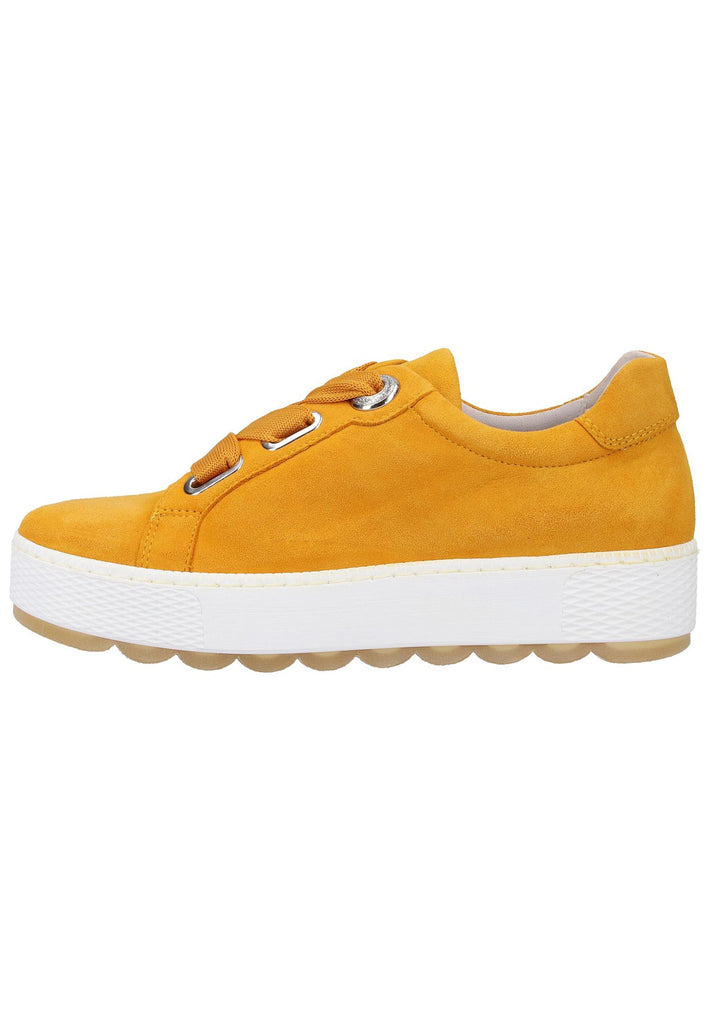 Gabor Sneaker Leder Orange - surf4shoes