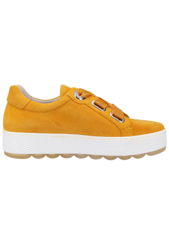 Gabor Sneaker Leder Orange - surf4shoes