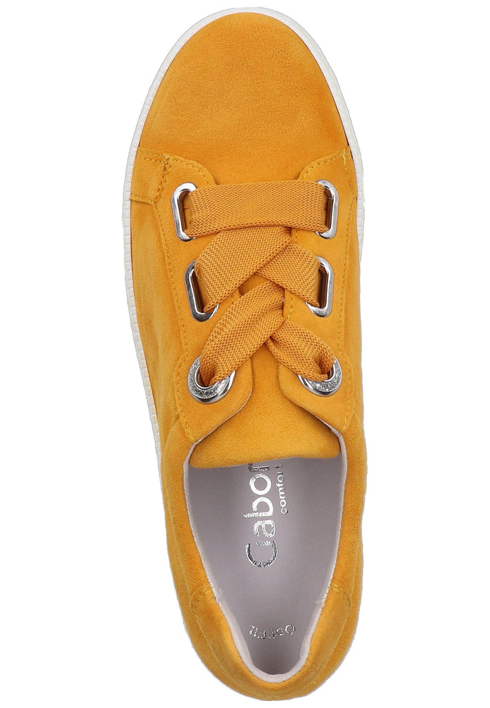 Gabor Sneaker Leder Orange - surf4shoes