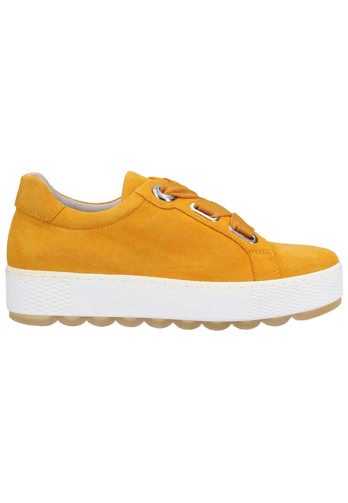 Gabor Sneaker Leder Orange - surf4shoes