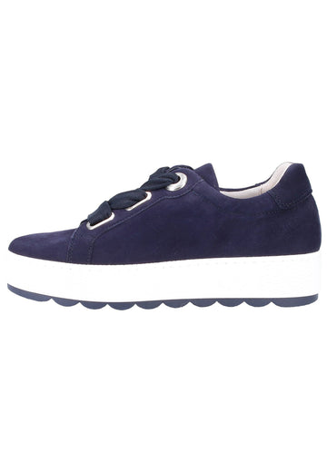 Gabor Sneaker Leder Dunkelblau - surf4shoes
