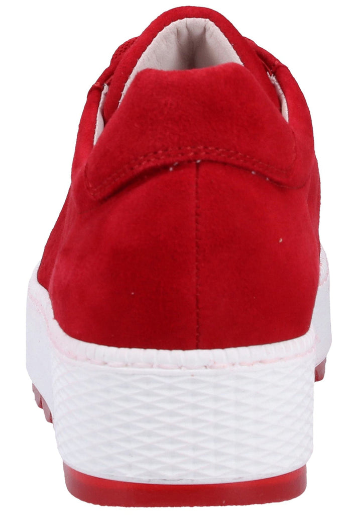 Gabor Sneaker Leder Rot - surf4shoes