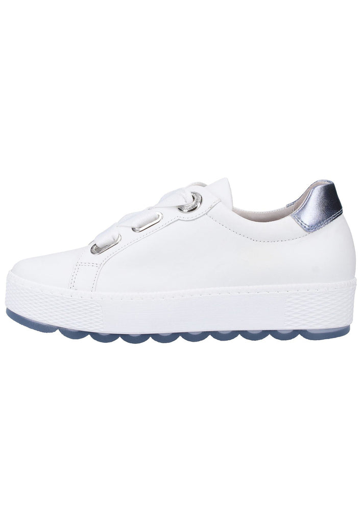 Gabor Sneaker Nappaleder Weiß - surf4shoes