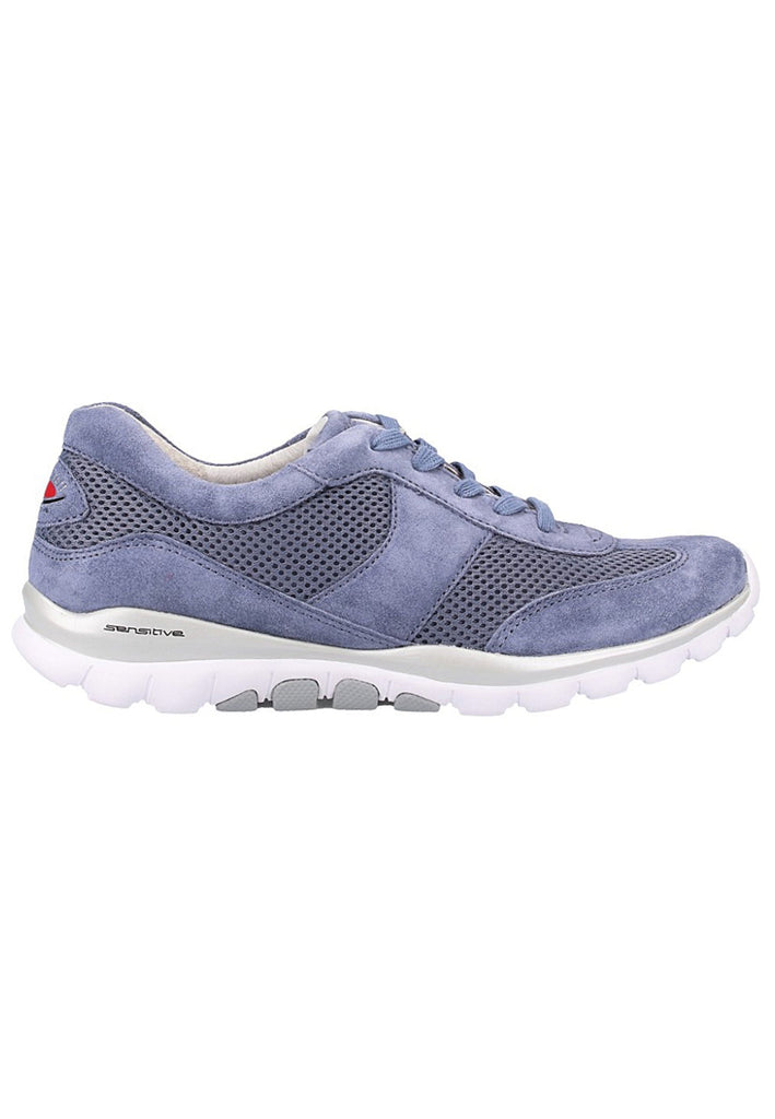 Gabor Sneaker Veloursleder/Textil Blau - surf4shoes