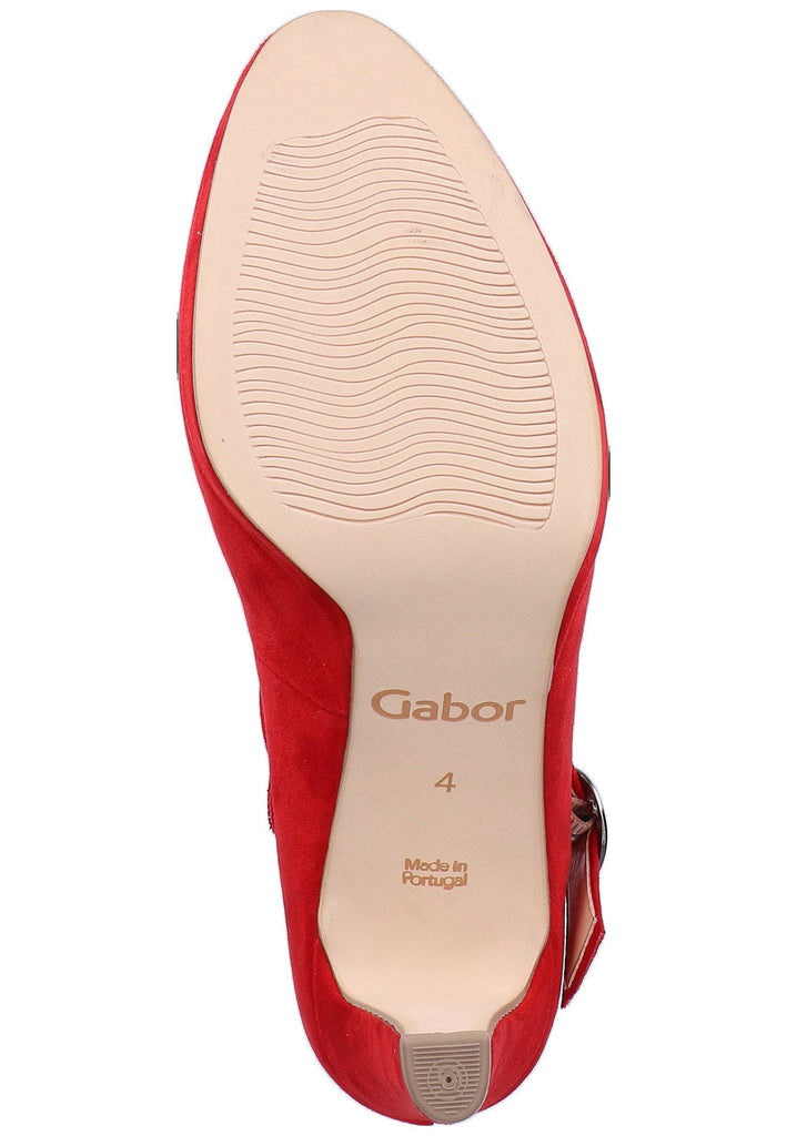 Gabor Pumps Lederimitat Cherry - surf4shoes