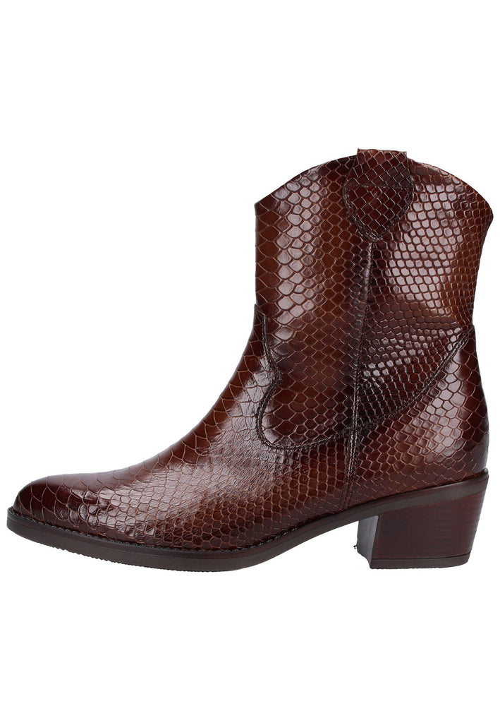 Gabor Stiefelette Leder Dunkelbraun - surf4shoes