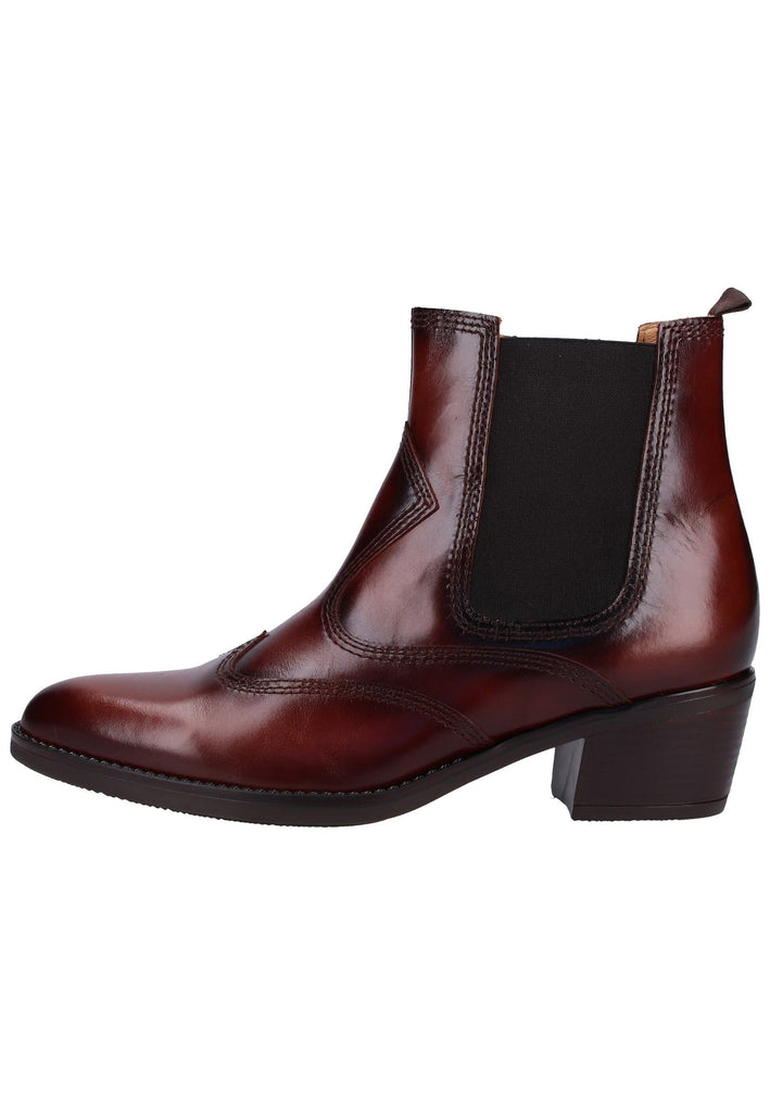 Gabor Stiefelette Glattleder Braun - surf4shoes
