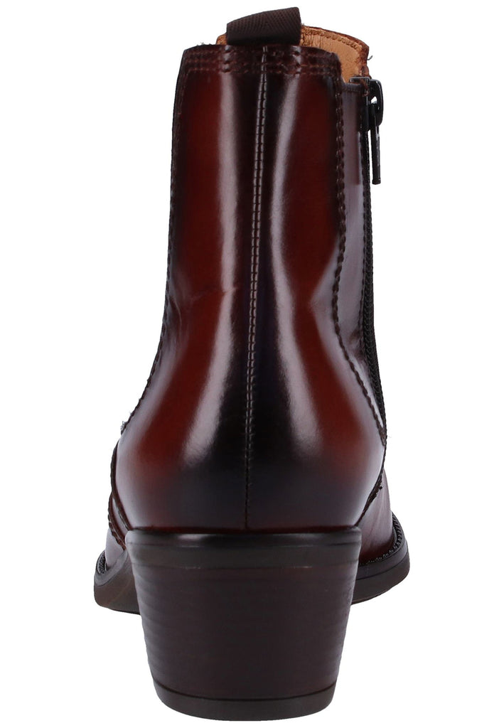 Gabor Stiefelette Glattleder Braun - surf4shoes