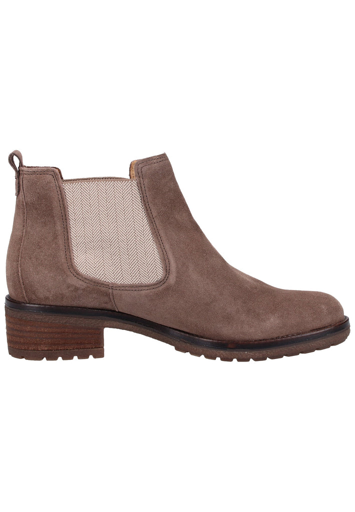 Gabor Stiefelette Veloursleder Braun - surf4shoes