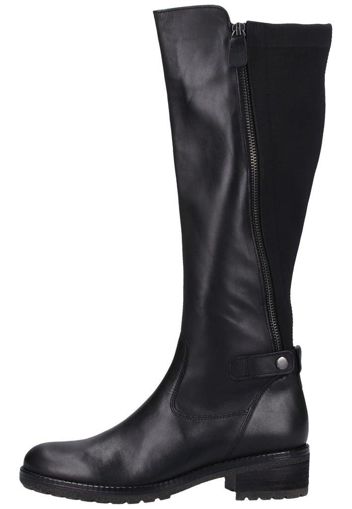 Gabor Stiefel Glattleder Schwarz - surf4shoes