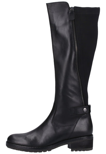 Gabor Stiefel Glattleder Schwarz - surf4shoes