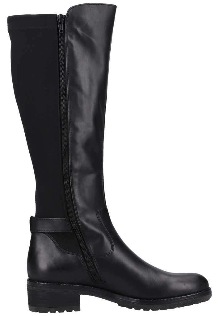 Gabor Stiefel Glattleder Schwarz - surf4shoes