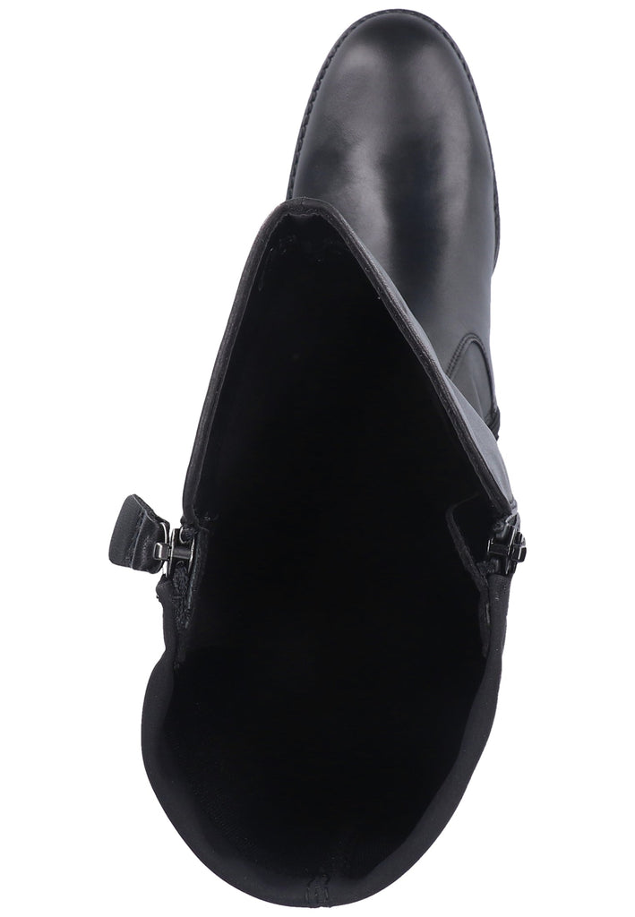 Gabor Stiefel Glattleder Schwarz - surf4shoes