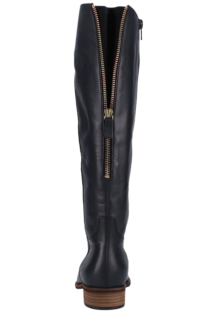 Gabor Stiefel Glattleder Dunkelgrau - surf4shoes