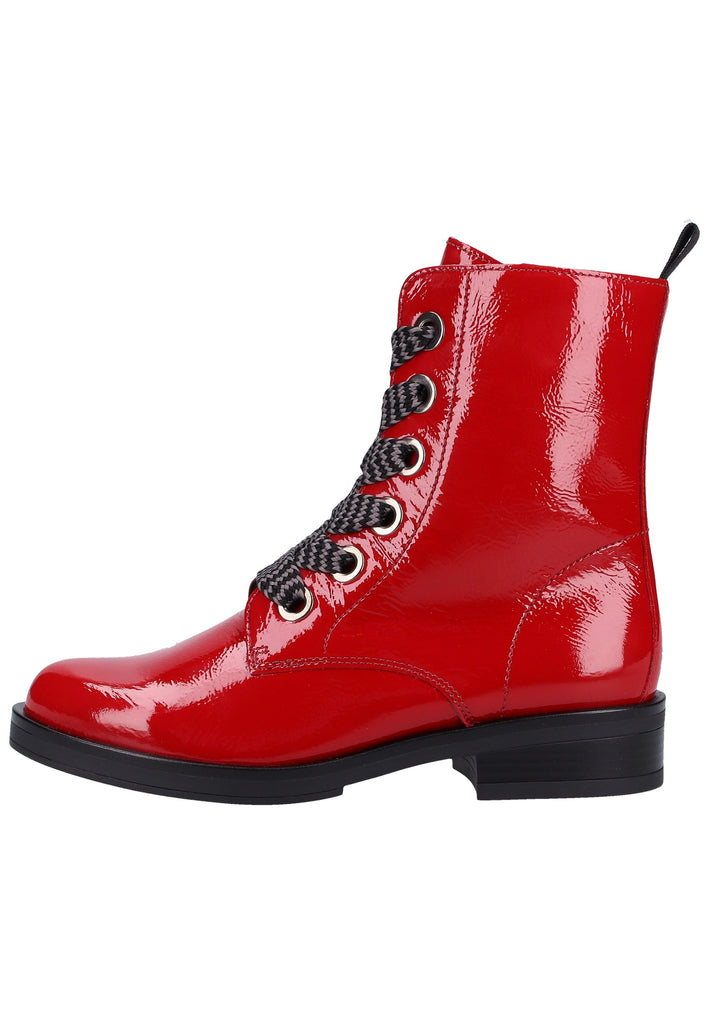 Gabor Stiefelette Leder Rot - surf4shoes
