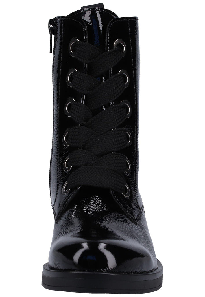 Gabor Stiefelette Leder Schwarz - surf4shoes