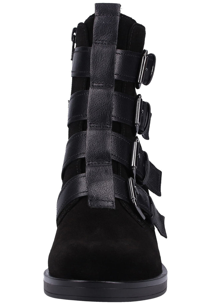 Gabor Stiefelette Leder Schwarz - surf4shoes