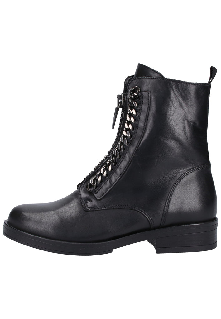 Gabor Stiefelette Glattleder Schwarz - surf4shoes