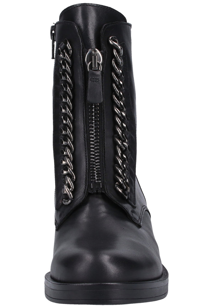 Gabor Stiefelette Glattleder Schwarz - surf4shoes