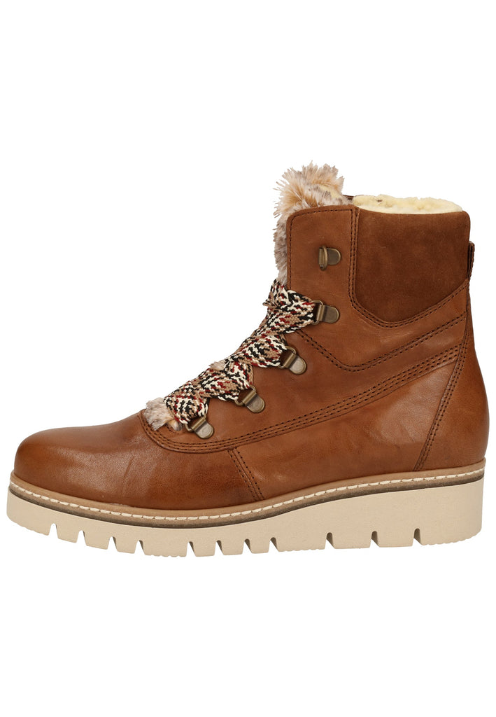Gabor Stiefelette Leder Copper Warmfutter - surf4shoes