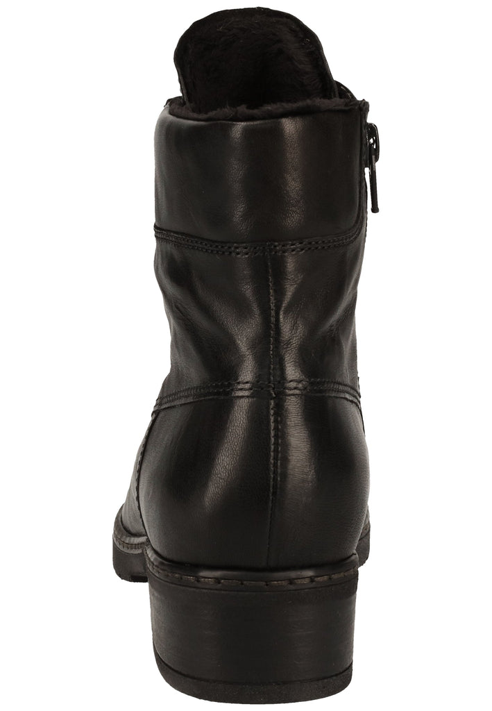 Gabor Stiefelette Leder Schwarz Warmfutter - surf4shoes