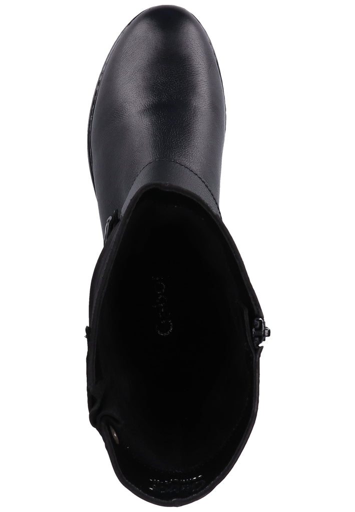 Gabor Stiefel Nubukleder Schwarz Warmfutter - surf4shoes
