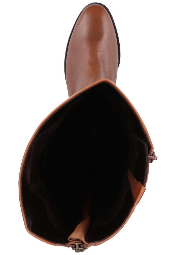 Gabor Stiefel Glattleder Cognac - surf4shoes
