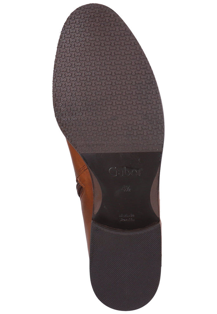 Gabor Stiefel Glattleder Cognac - surf4shoes