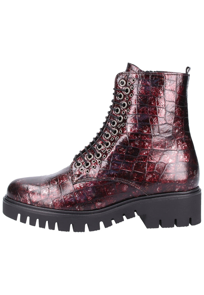 Gabor Stiefelette Leder Bordeaux - surf4shoes