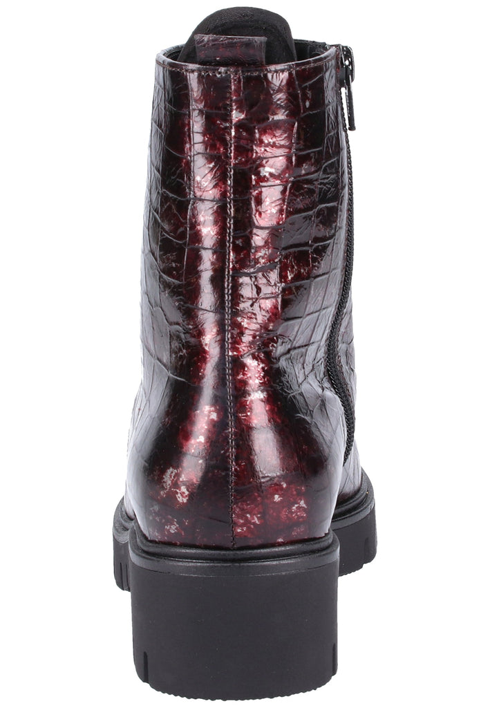 Gabor Stiefelette Leder Bordeaux - surf4shoes
