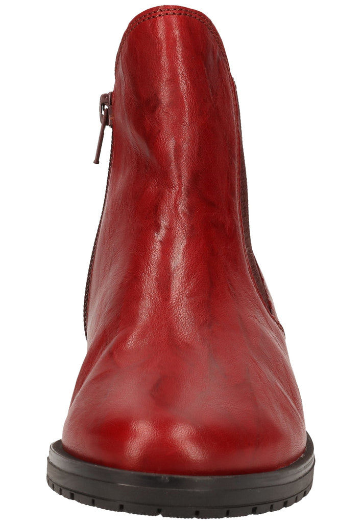 Gabor Stiefelette Leder Dunkelrot - surf4shoes