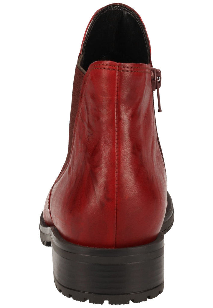Gabor Stiefelette Leder Dunkelrot - surf4shoes