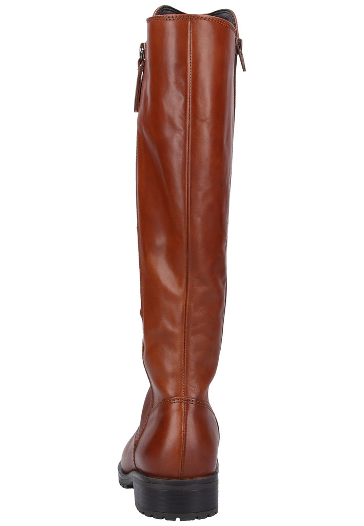 Gabor Stiefel Glattleder Braun - surf4shoes