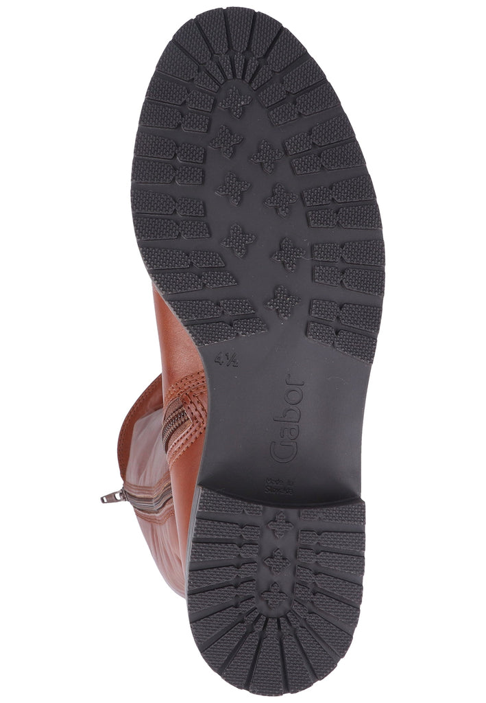 Gabor Stiefel Glattleder Braun - surf4shoes