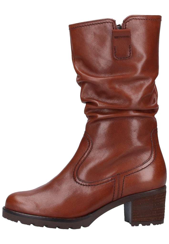 Gabor Stiefel Glattleder Dunkelbraun Warmfutter - surf4shoes