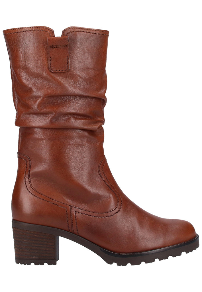 Gabor Stiefel Glattleder Dunkelbraun Warmfutter - surf4shoes