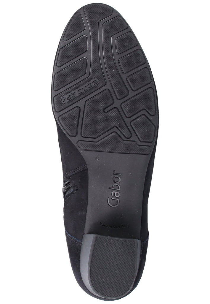 Gabor Stiefelette Veloursleder Pazifik - surf4shoes