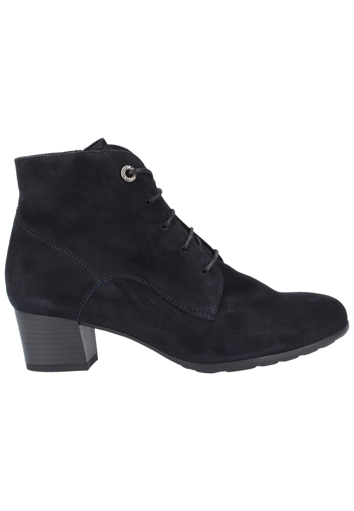 Gabor Stiefelette Veloursleder Pazifik - surf4shoes