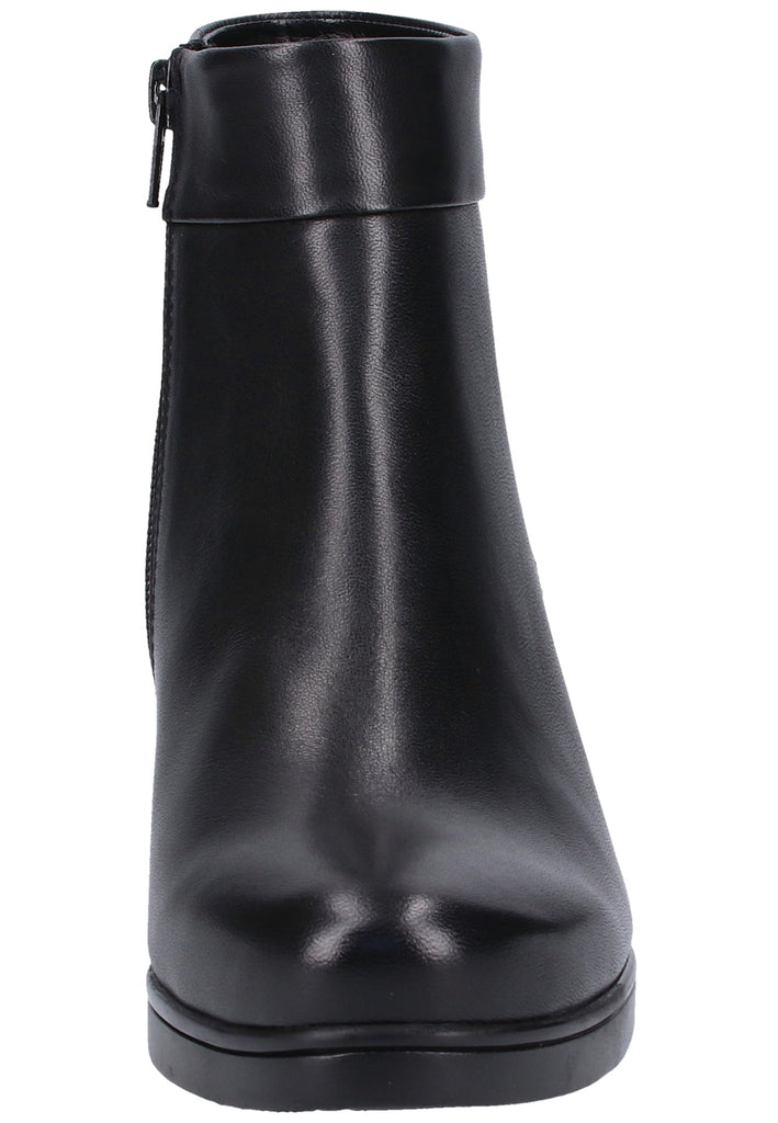 Gabor Stiefelette Glattleder Schwarz - surf4shoes