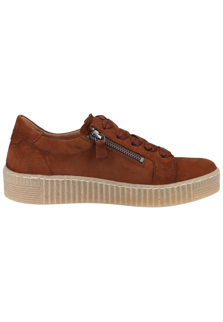 Gabor Sneaker Veloursleder Braun - surf4shoes