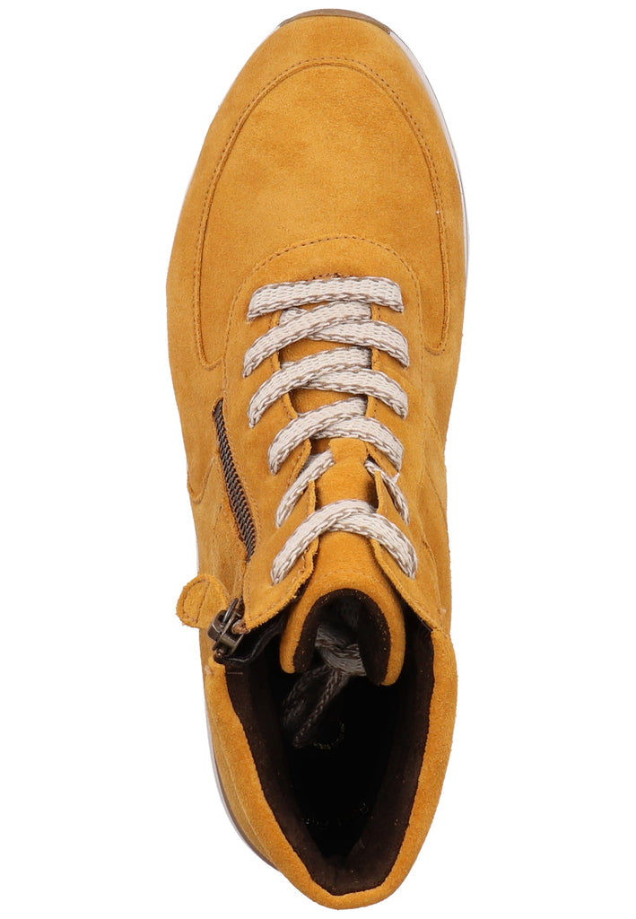 Gabor Stiefelette Veloursleder Orange - surf4shoes