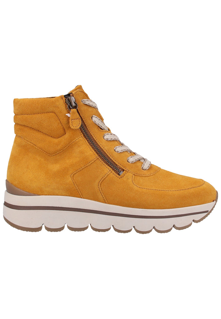 Gabor Stiefelette Veloursleder Orange - surf4shoes