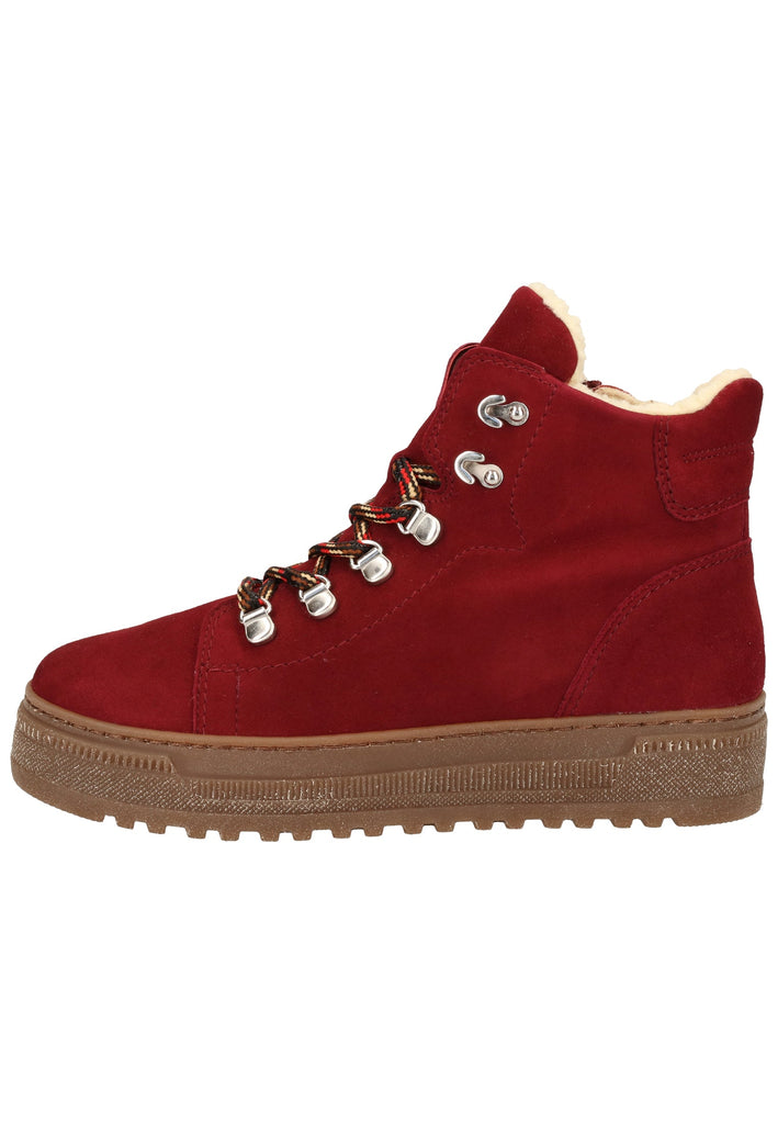 Gabor Stiefelette Leder Dunkelbraun Warmfutter - surf4shoes